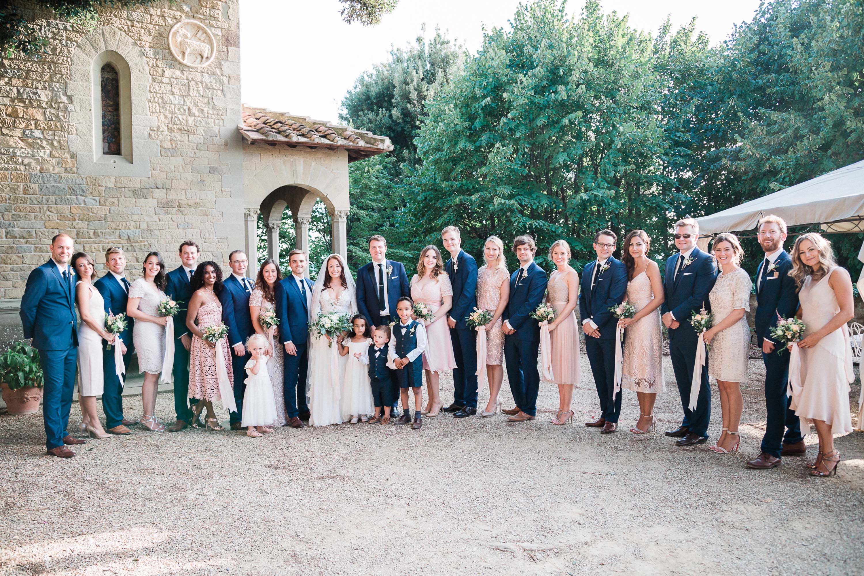 Villa Le Fontanelle Tuscany Wedding Julie&Ross-475